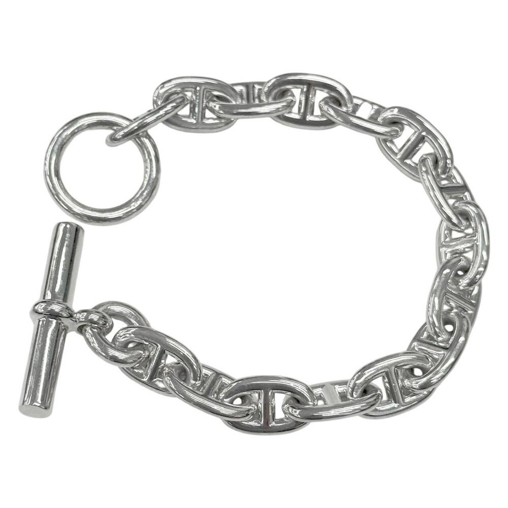 HERMES Silver Charm Bracelet - Picture 2 of 9